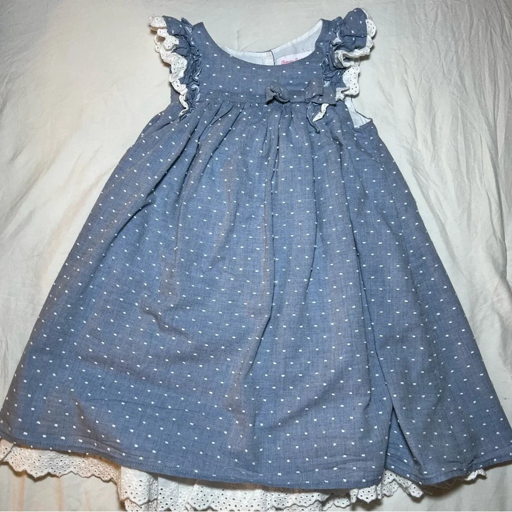 Lot of 2 Tommy Bahama Girls Dresses Size 5T and 5/6 sleeveless